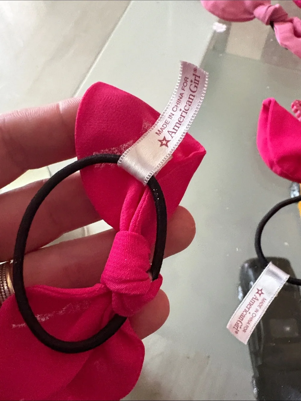 American Girl hair ties lot